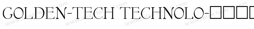 GOLDEN-TECH TECHNOLO字体转换